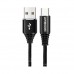 Кабель Joyroom S-L316 Armour Series Fash Charging Type-C 1M Black