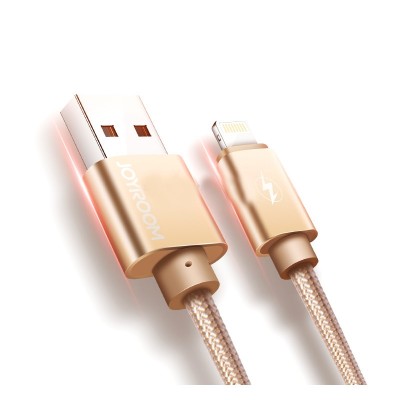 Кабель Joyroom S-Q3 Lightning 1M Gold