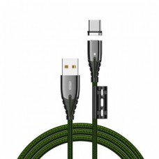 Кабель Joyroom S-M408 Magnetic Series Type-C 1.2m Green