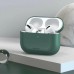 Чехол для Apple Airpods Pro Usams US-BH569 Ultra-thin Silicone Protective Cover Green