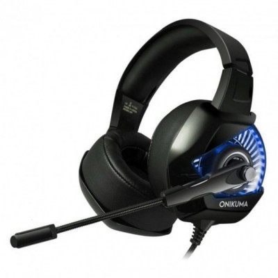 Наушники игровые Onikuma K6 с гарнитурой Black-Blue