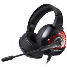 Наушники игровые Onikuma K6 с гарнитурой Black-Red