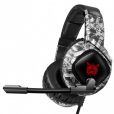 Игровые наушники с микрофоном Onikuma K19 Camouflage grey
