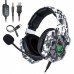 Наушники игровые Onikuma K8 с микрофоном Camo White