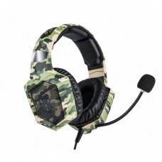 Наушники игровые Onikuma K8 с микрофоном Camo Green