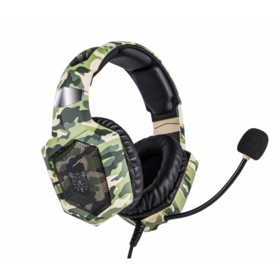Наушники игровые Onikuma K8 с микрофоном Camo Green