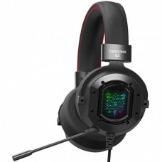 Наушники игровые Onikuma K3 RGB с микрофоном Black