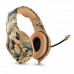 Наушники игровые Onikuma K1 Pro с микрофоном Camouflage Yellow