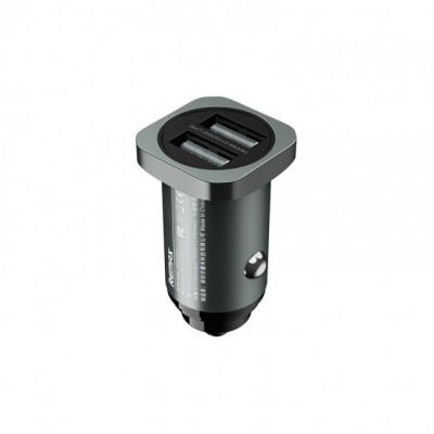 Автомобильное зарядное устройство Remax RCC226 Sate (2USB, 2.4А) Black