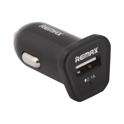 Автомобильное зарядное устройство Remax RCC-101 Mini (1USB 2.1A) Black