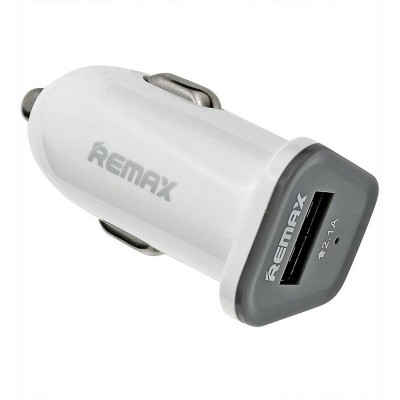 Автомобильное зарядное устройство Remax RCC-101 Mini (1USB 2.1A) White