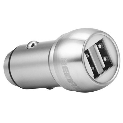 Автомобильное зарядное устройство Remax RC-C205 (2USB 2.4А) Silver