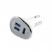 Автомобильное зарядное устройство Remax RCC302 (3USB 6.3A) White