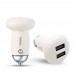 Автомобильное зарядное устройство Remax Mushroom RCC210 (2USB 2.1A) White
