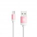 Кабель синхронизации Remax Lovely RC-010m MicroUSB 1 м Pink