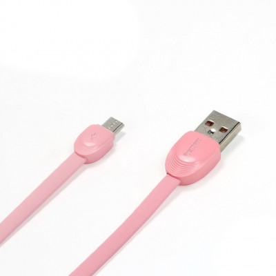 Кабель Remax RC-040m Shell microUSB-USB 1m Pink