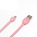 Кабель Remax RC-040m Shell microUSB-USB 1m Pink