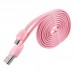Кабель Remax RC-040m Shell microUSB-USB 1m Pink