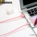 Кабель Remax RC-040m Shell microUSB-USB 1m Pink