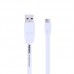 Кабель Remax RC-001m Full Speed Micro-USB Flat 1M white