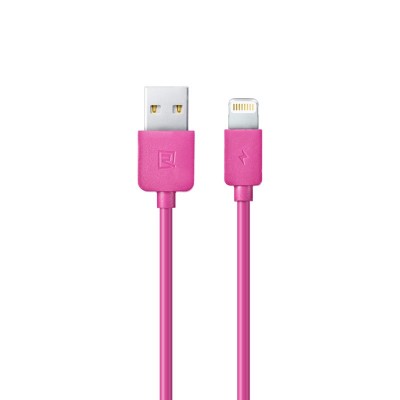 Кабель Remax Light round RC-06i  Lightning  1M Pink