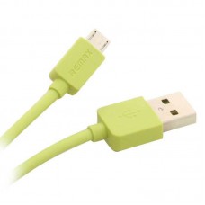 Кабель Remax Light round  Lightning  1.5M Green