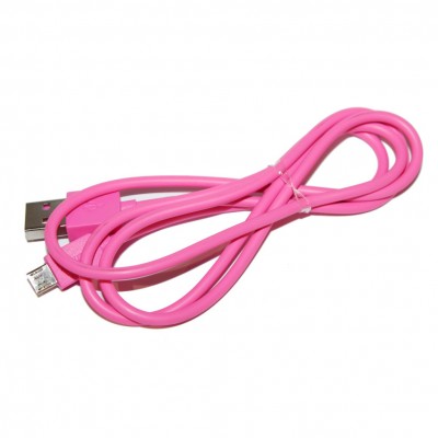 Кабель синхронизации Remax Light Speed RC-06m MicroUSB 1M Pink