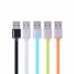Кабель Remax Colourful Micro-USB flat 005m 1M Blue