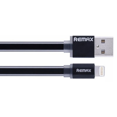 Кабель Remax Colourful Lightning flat 005i Black