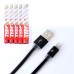 Кабель Remax Colourful Lightning flat 005i Black