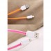 Кабель Remax Colourful Lightning flat 005i Orange