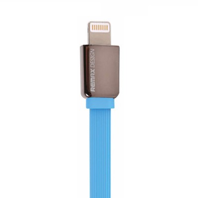 Кабель Remax Kingkong Lightning flat 1M Blue