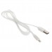 Кабель Remax Kingkong Lightning flat 1M White