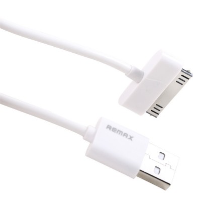 Кабель Remax Fast Charging  round для iPhone 4 White
