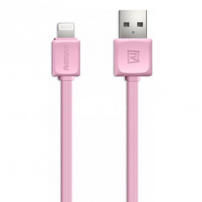 Кабель Remax Fast Data Lightning 1m Pink