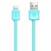 Кабель Remax Fast Data Lightning 1m Blue