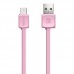 Кабель Remax RC-008m Fast Data Micro-USB 1M Pink 