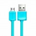 Кабель Remax RC-008m Fast Data Micro-USB 1M Blue 