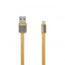 Кабель Remax Platinum RC-044i Lightning 1м Gold