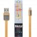 Кабель Remax Platinum RC-044i Lightning 1м Gold