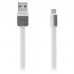 Кабель синхронизации Remax Platinum RC-044m MicroUSB 1 м White