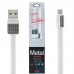 Кабель синхронизации Remax Platinum RC-044m MicroUSB 1 м White
