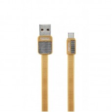Кабель синхронизации Remax Platinum RC-044m MicroUSB 1 м Gold