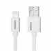 Кабель Remax Fast Charging  round Lightning White