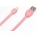 Кабель Remax Shell Series Lightning RC-040i Pink