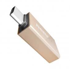 Переходник Remax USB(F) to Type-C (M) RA-OTG1 Gold