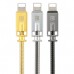 Кабель Remax RC-056i Royalty Lightning-USB 1M Steel Silver