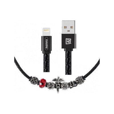 Кабель синхронизации Remax Jewellery RC-058i Lightning 0.5 м Black