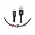 Кабель синхронизации Remax Jewellery RC-058i Lightning 0.5 м Black