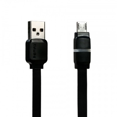 Кабель Remax RC-029m Breathe microUSB-USB 1m Black